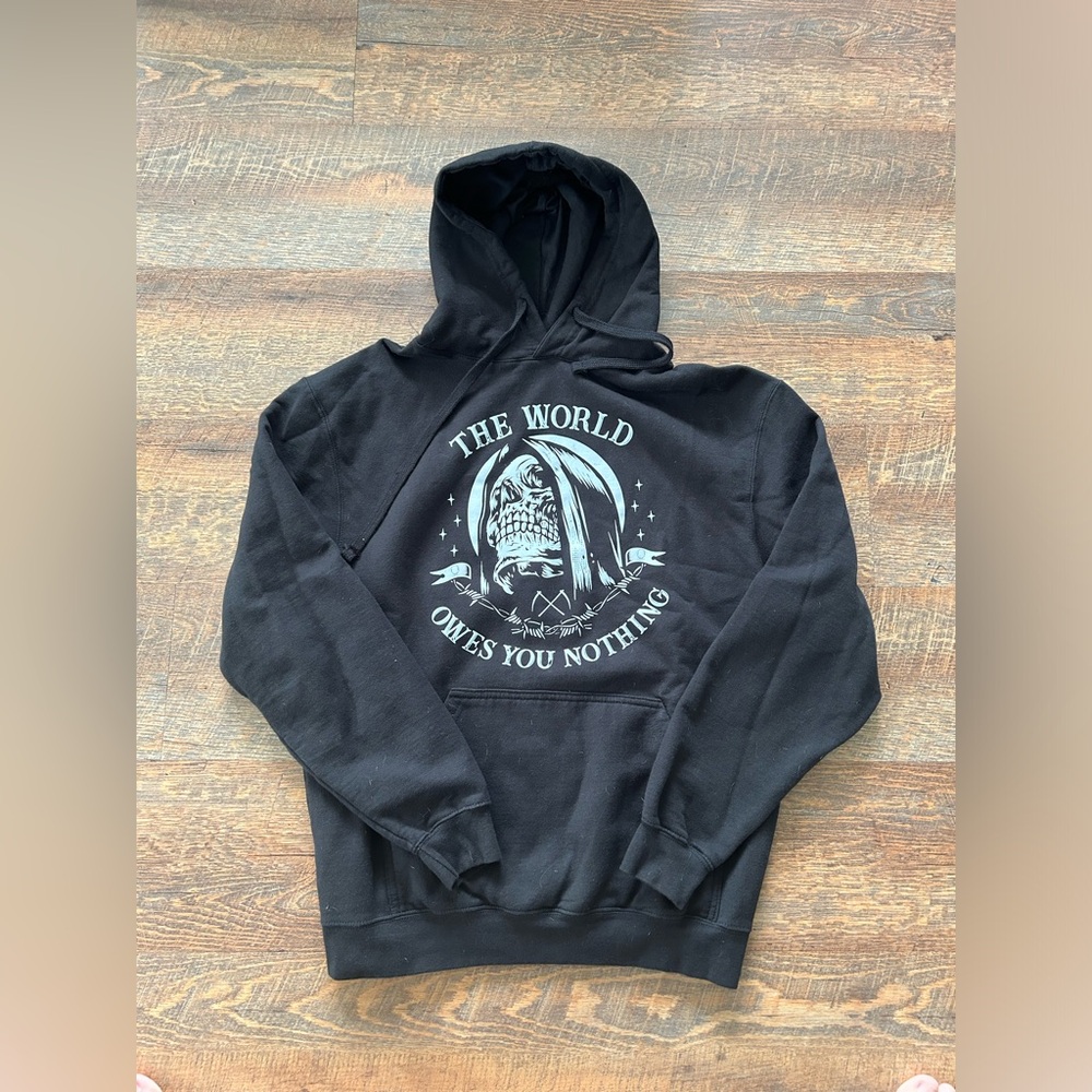 The Drive Clothing The World Owes You Nothing Hoodie